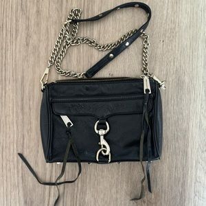 Rebecca Minkoff Mini Mac Black Crossbody Bag